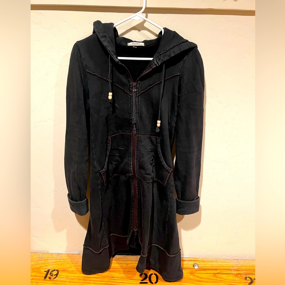 Prairie Underground long hooded jacket